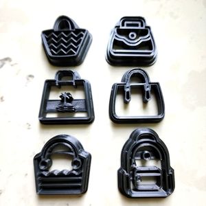 Cutters/ Clay Cutters Jewelry Craft /bag Collection . (Set 6 cutters)